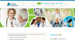 Desktop Screenshot of essentialcarepartners.com